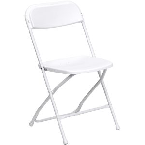 Standard White Folding Chair