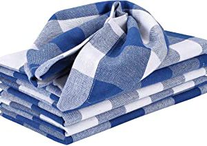 Blue Check Napkin Image