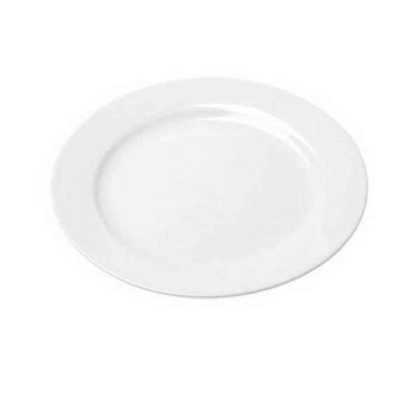 White Bread and Butter Plate Cooper Party Rentals