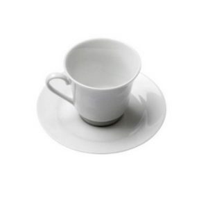 White Coffee Cup