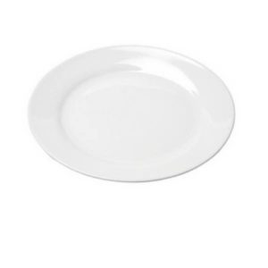 White Dinner Plate