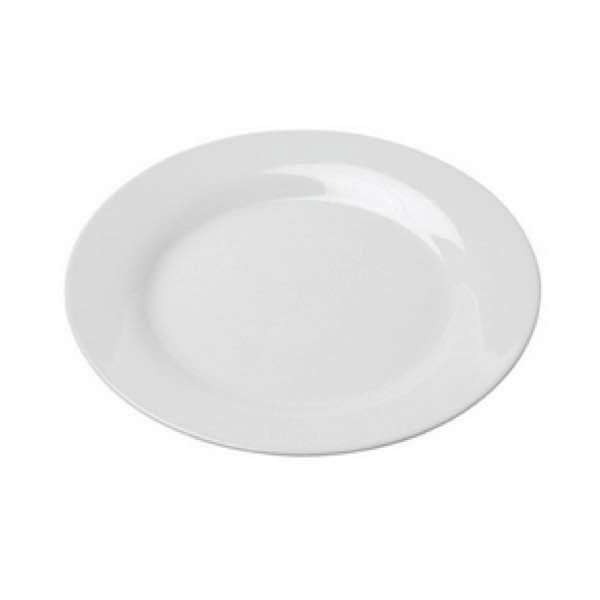 White China Salad or Dessert Plate